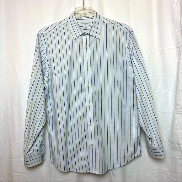 Banana Republic‎ Men’s Shirt Long Sleeve Casual/Dress 100%Cotton Sz. 16-16 1/2 - Picture 2 of 6
